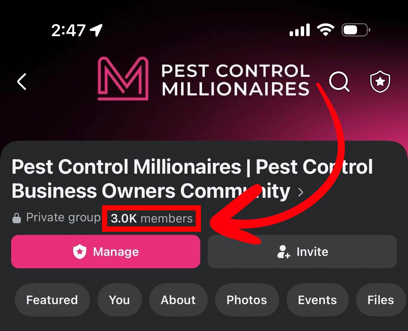 Pest Control Millionaires Facebook Group With 3000 Members