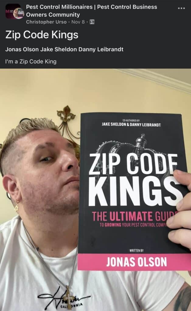 Zip Code Kings book review from pest control entrepreneur