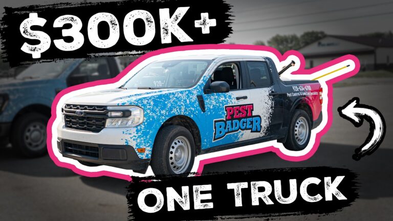 How One Pest Control Truck Did $330,000 in a Single Year