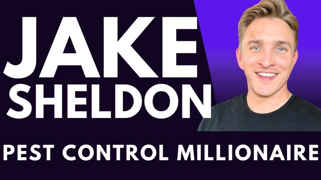 Pest Control Millionaire podcast thumbnail featuring guest Jake Sheldon, on reviews, referrals, and pest control growth